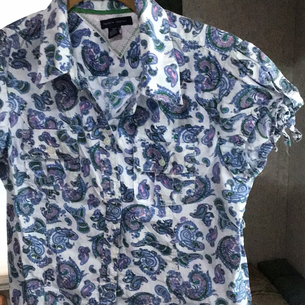 Tommy Hilfiger paisley blouse